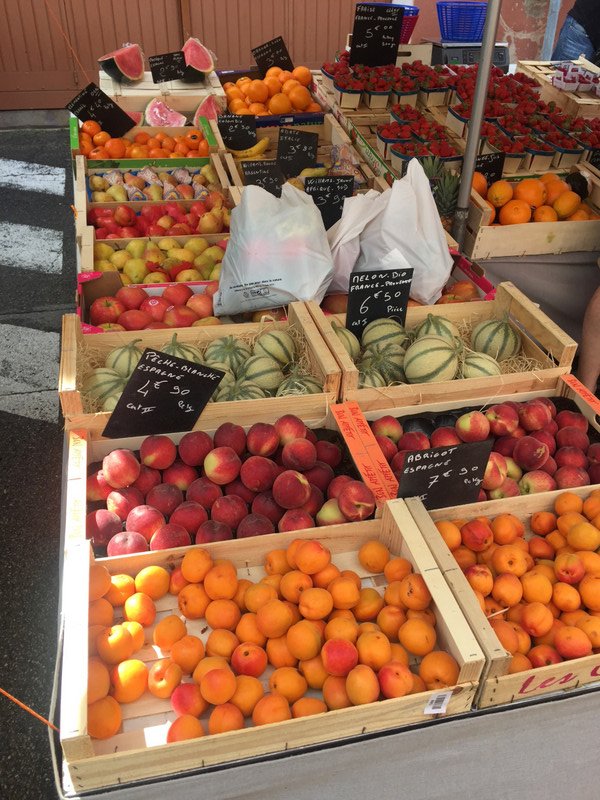 The luscious fruit of Provence