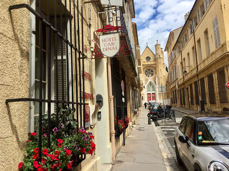 Street view in Aix