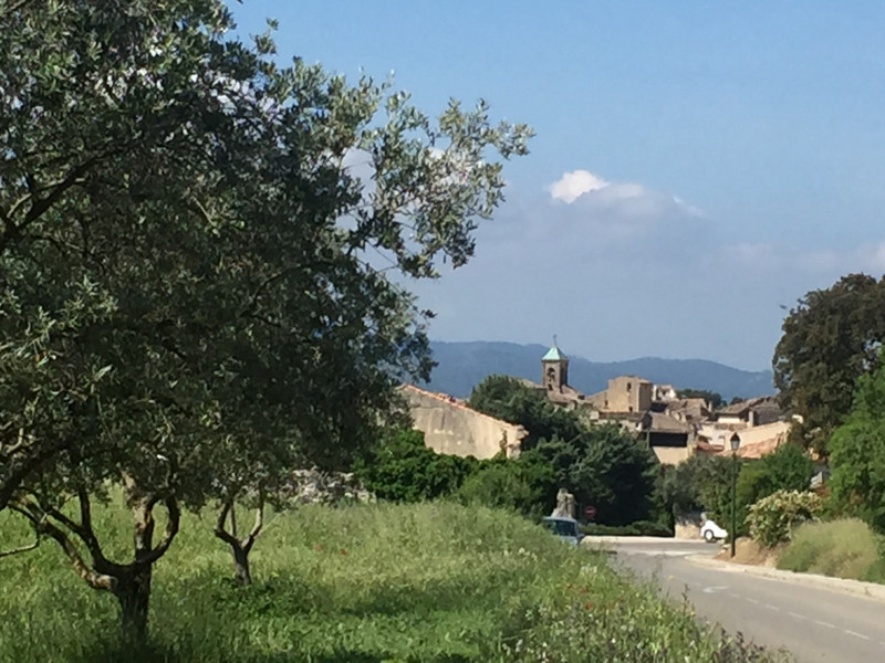 Lourmarin from our road