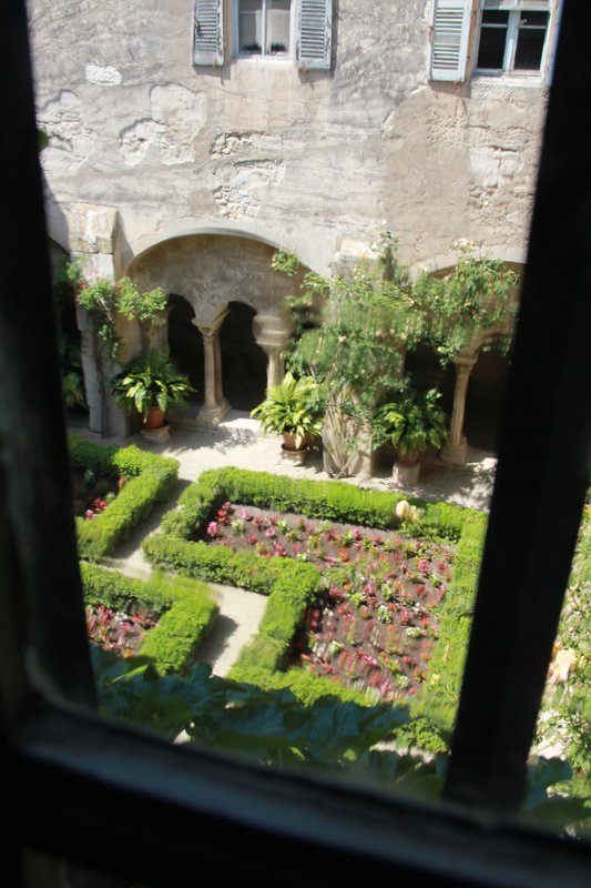 The peaceful cloisters