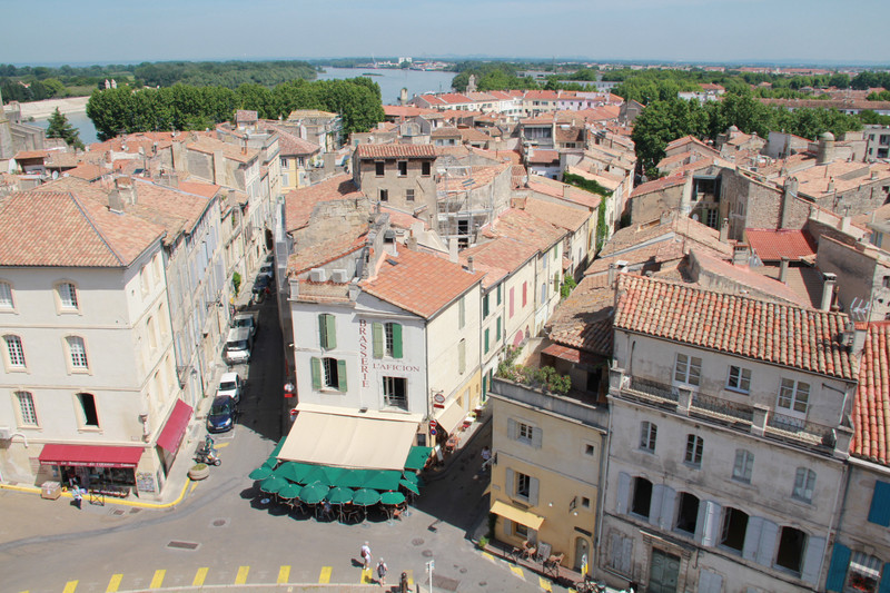 Arles from the tower at the arena