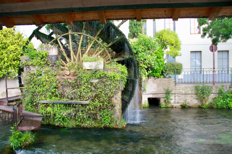One of the seventy water wheels