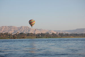 The Nile view from Luxor