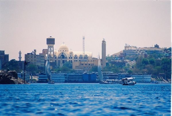 Aswan from the Nile