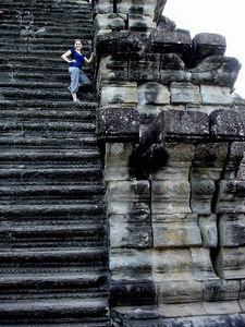 Steps of Angkor Wat