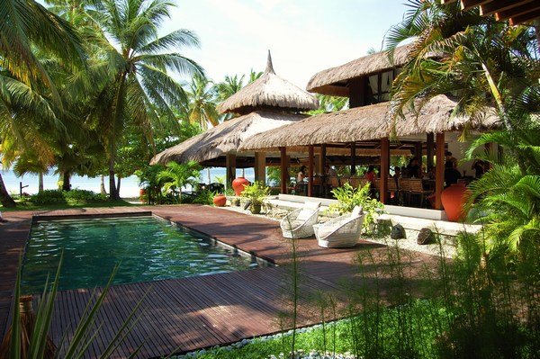 Ananyana pool and relaxing areas