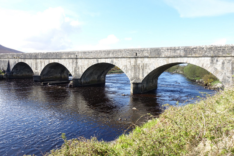 Bangor Erris Bridge over the Owenmore River