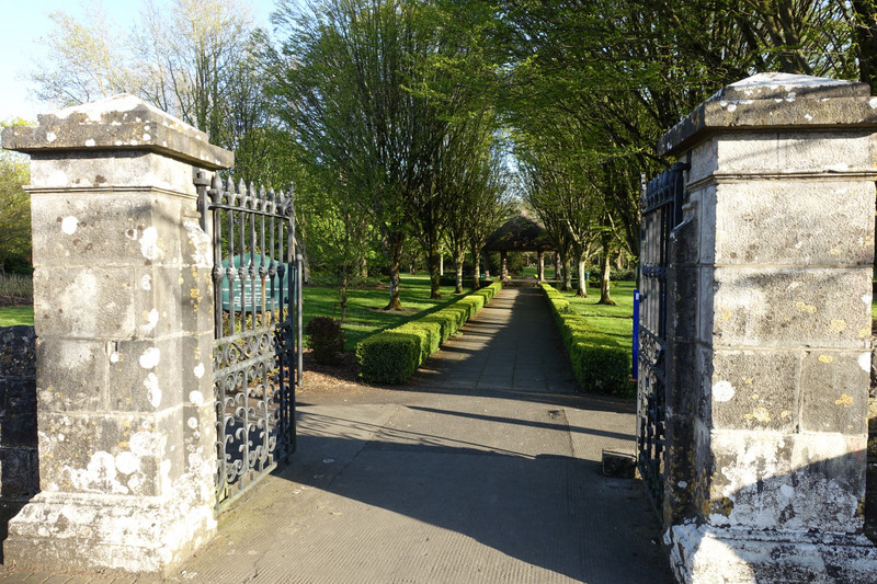 Entrance to Adare gardens and park