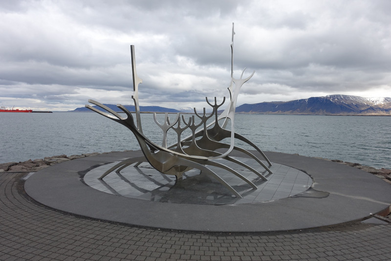 Artistic Representation of Viking Ship
