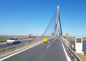 Crossing into Portugal.