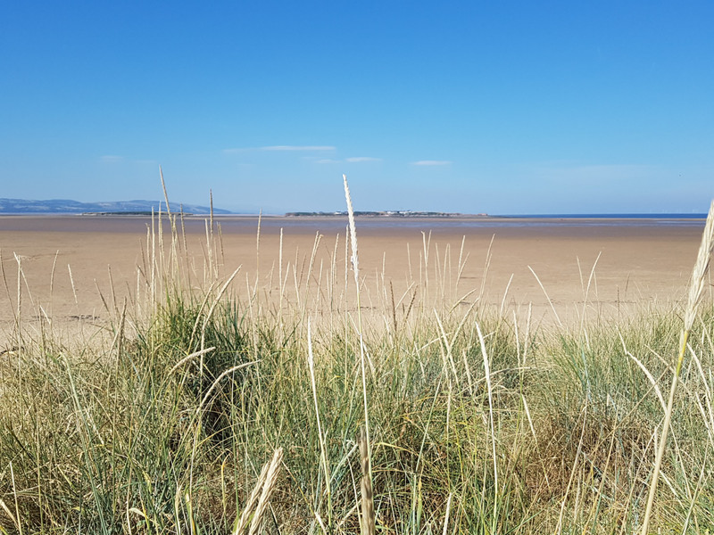 Looking towards Hilbre Is.