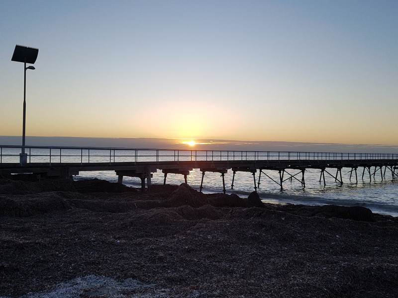 Sunrise over Fowlers Bay (final morning)