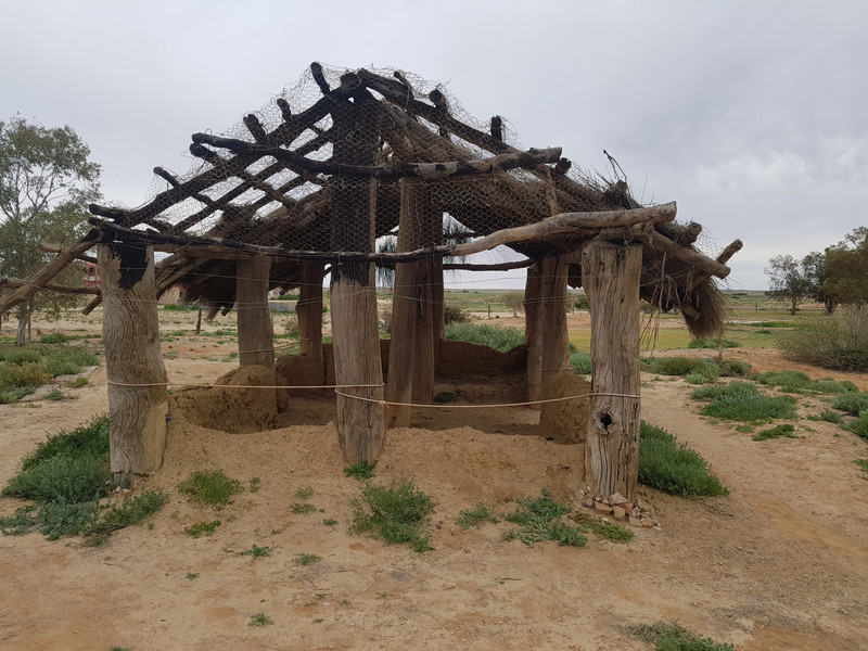 Afghan cameleers hut