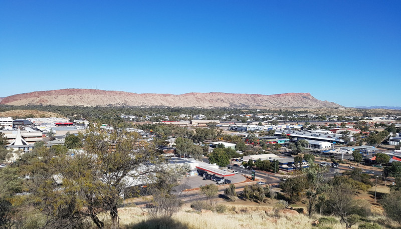 Alice Springs from atop Anzac Hill