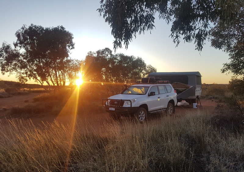 Sunrise at Yarla Kutjarra