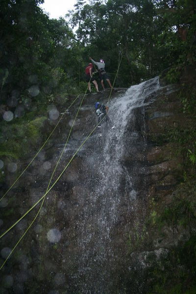 Repelling down 