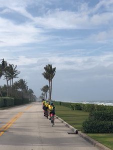 Bike & Build Riding Palm Beach