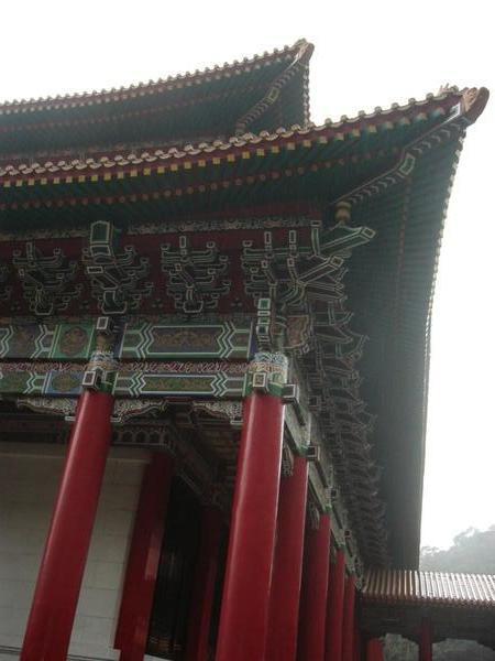 The temple roof
