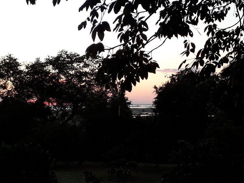Liuwa Plain at sunset