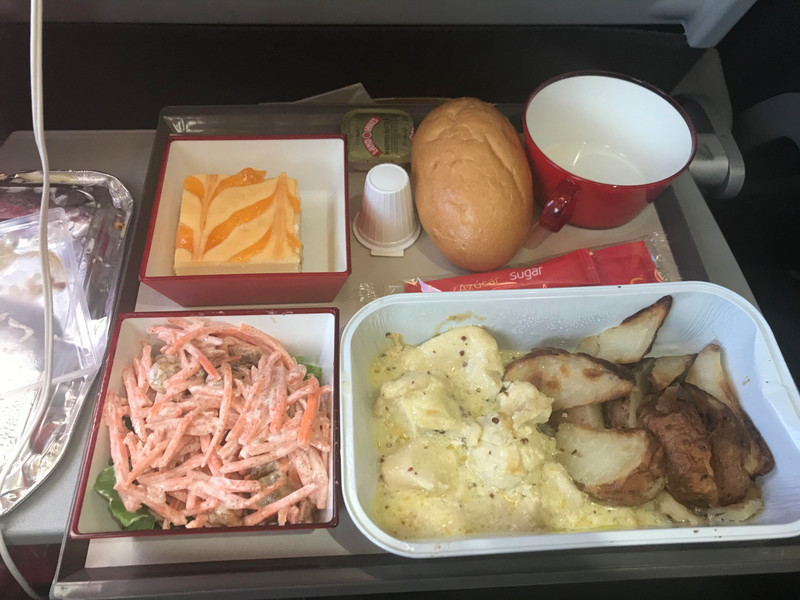 Iberia Flight Food