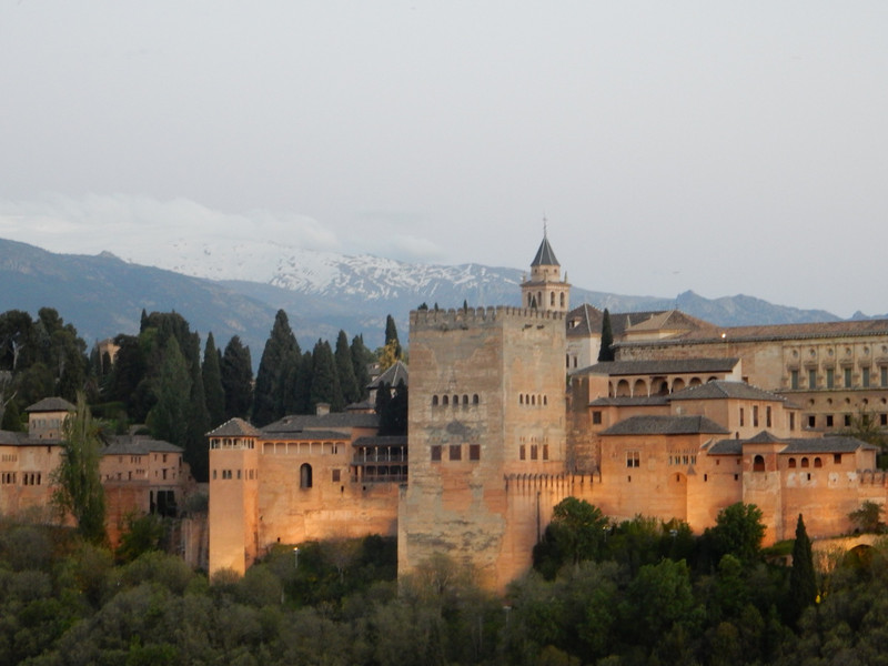 Sunset of Alhambra