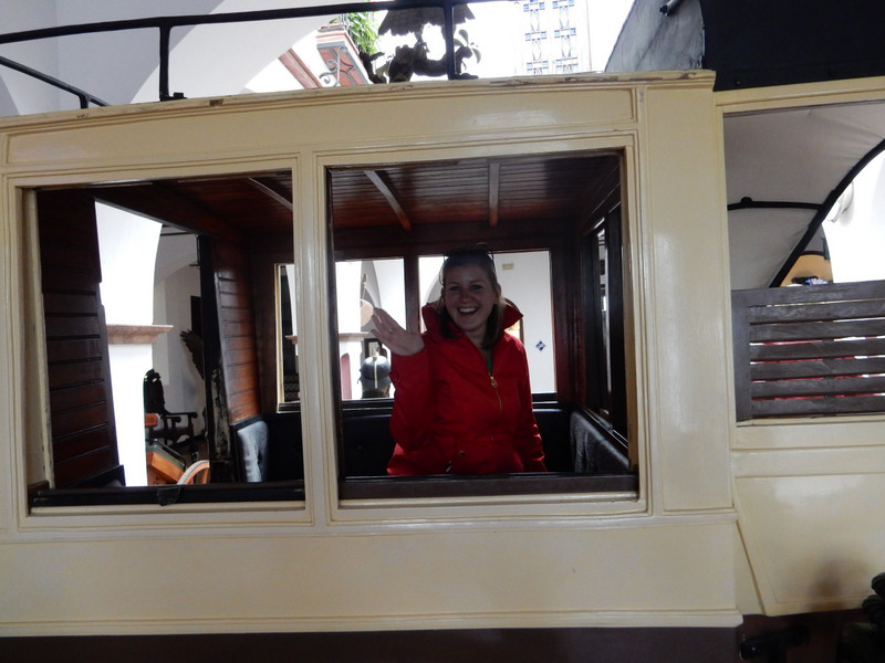 In a carriage! Museum Laro
