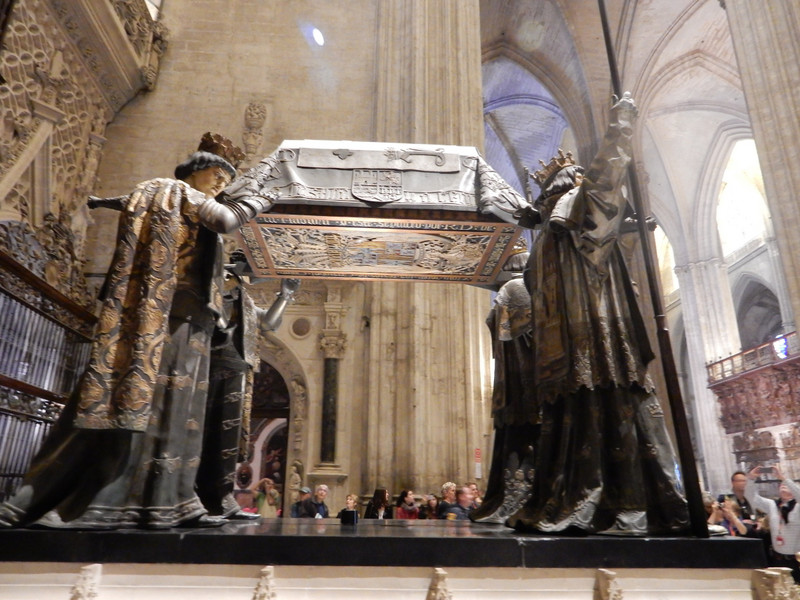 Seville Cathedral - Christopher Columbus Tomb