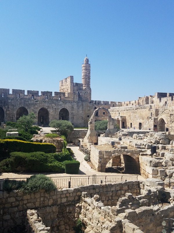 Inside Tower of David