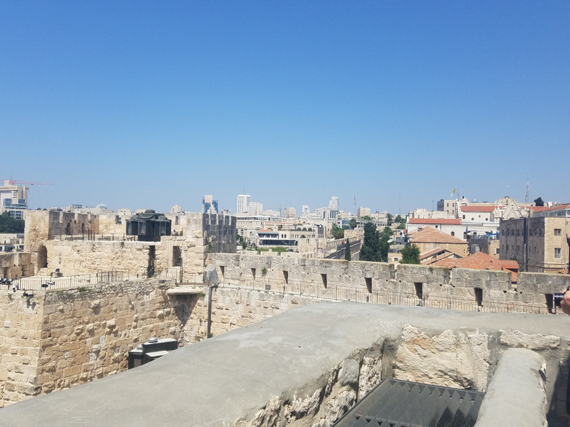 View from Tower of David 