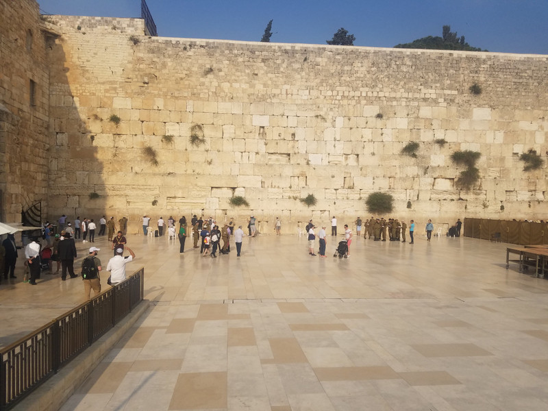 Western Wall Men's section 