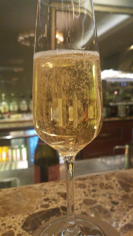 Bubbly at the Waldorf Astoria! 