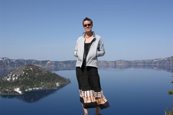 LeAnne at Crater Lake