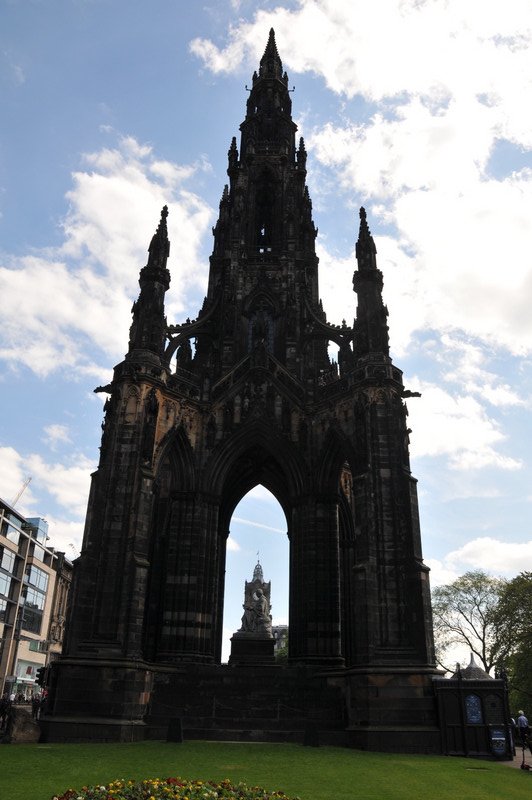 Victorian Gothic Scott Monument 