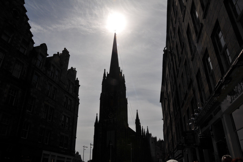 Edinburgh in the sun