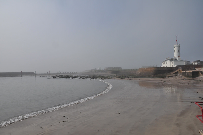 The last of the morning haar (Scottish sea mist)
