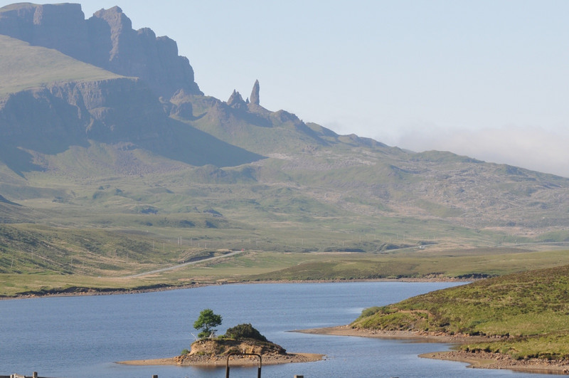 Old Man Storr from a distance