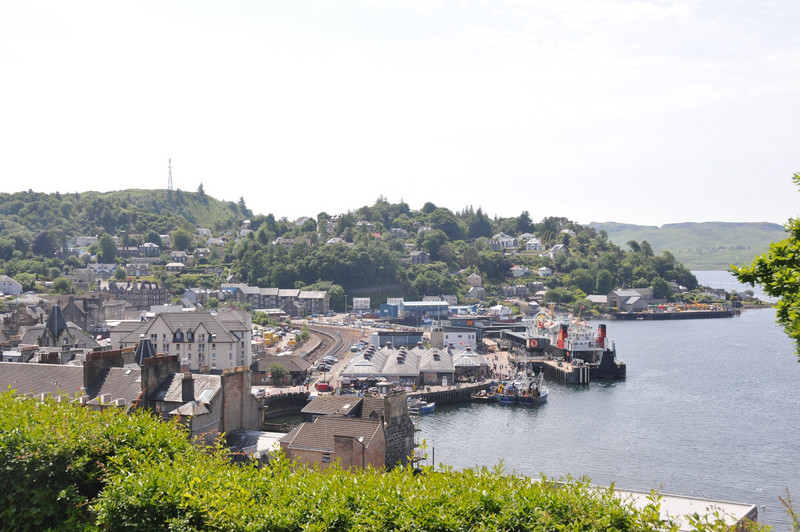 Overlooking Oban from Macrae’s Tower