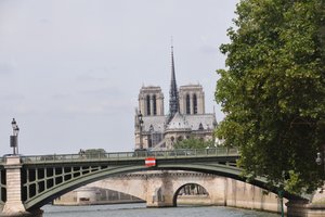 The Notre Dame in the distance