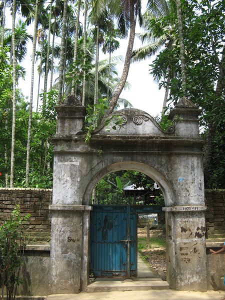 The gate to the temple