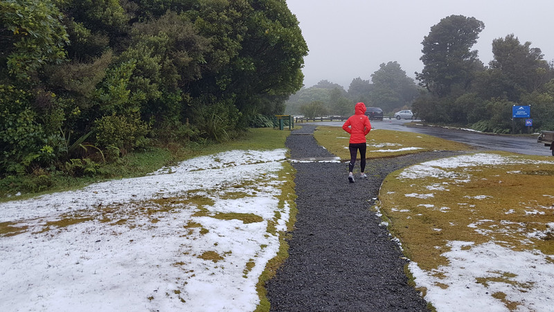 Fresh Snow, Mt Taranaki