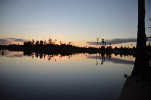 Sunset, Lake Brunner