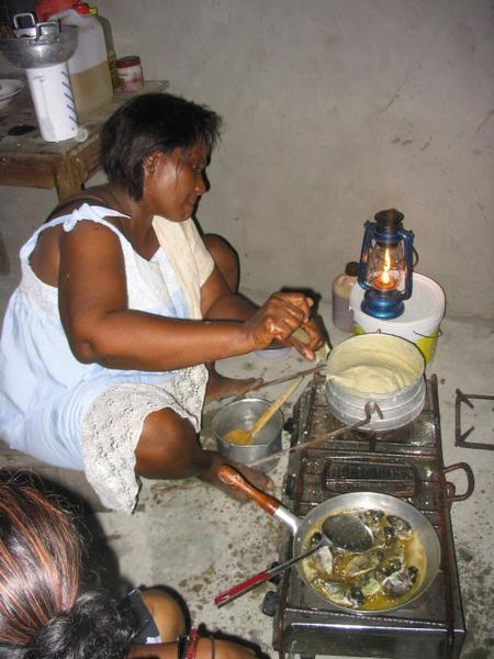 Cooking banku