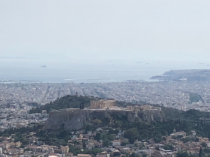 Acropolis from Mount Lycabettus 