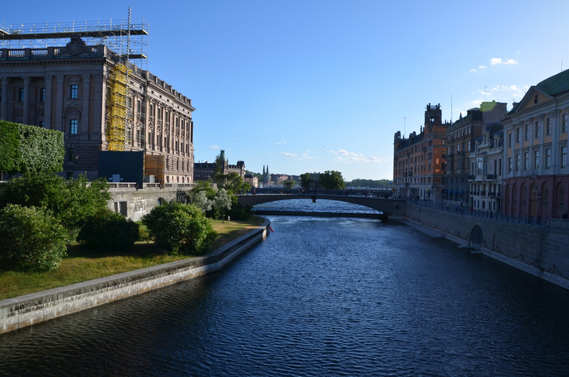 Beautiful waterways of Stockholm 
