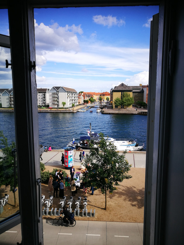 The view from my room - Strand Hotel Copenhagen