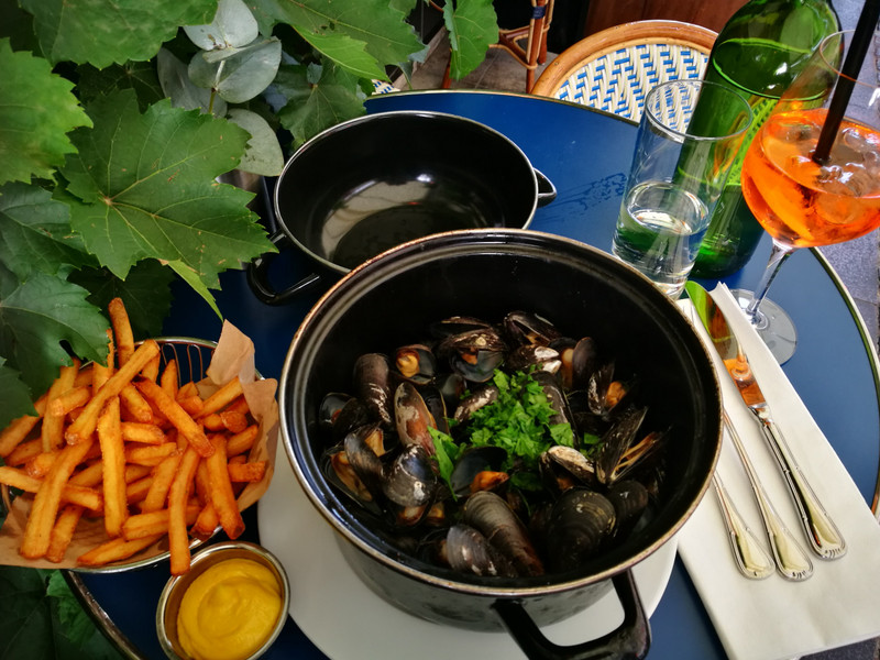 Dinner - Moules & frits