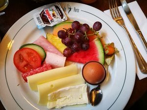 Breakfast, at Cafe Paris