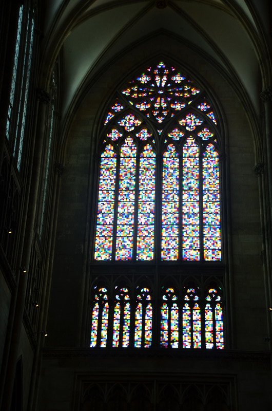 Symphony of Light - the stained glass window designed by Gerhard Richter 