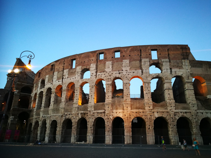 The Colosseum - on my evening walk