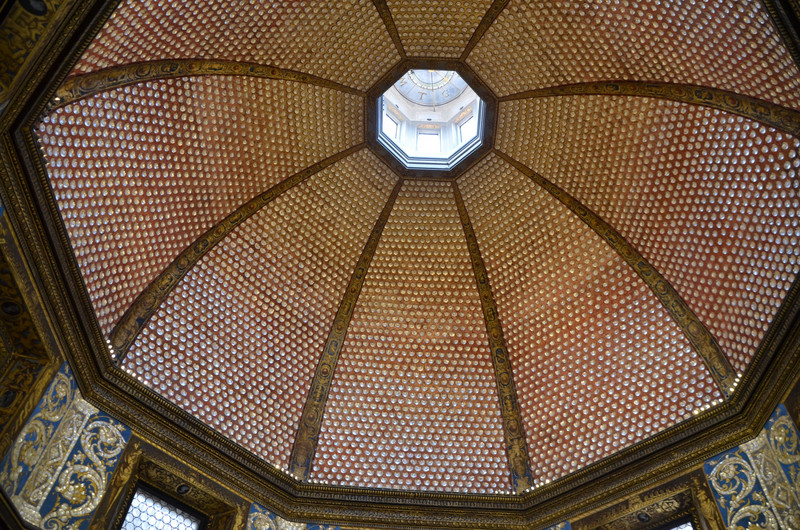 This ceiling is made from shells